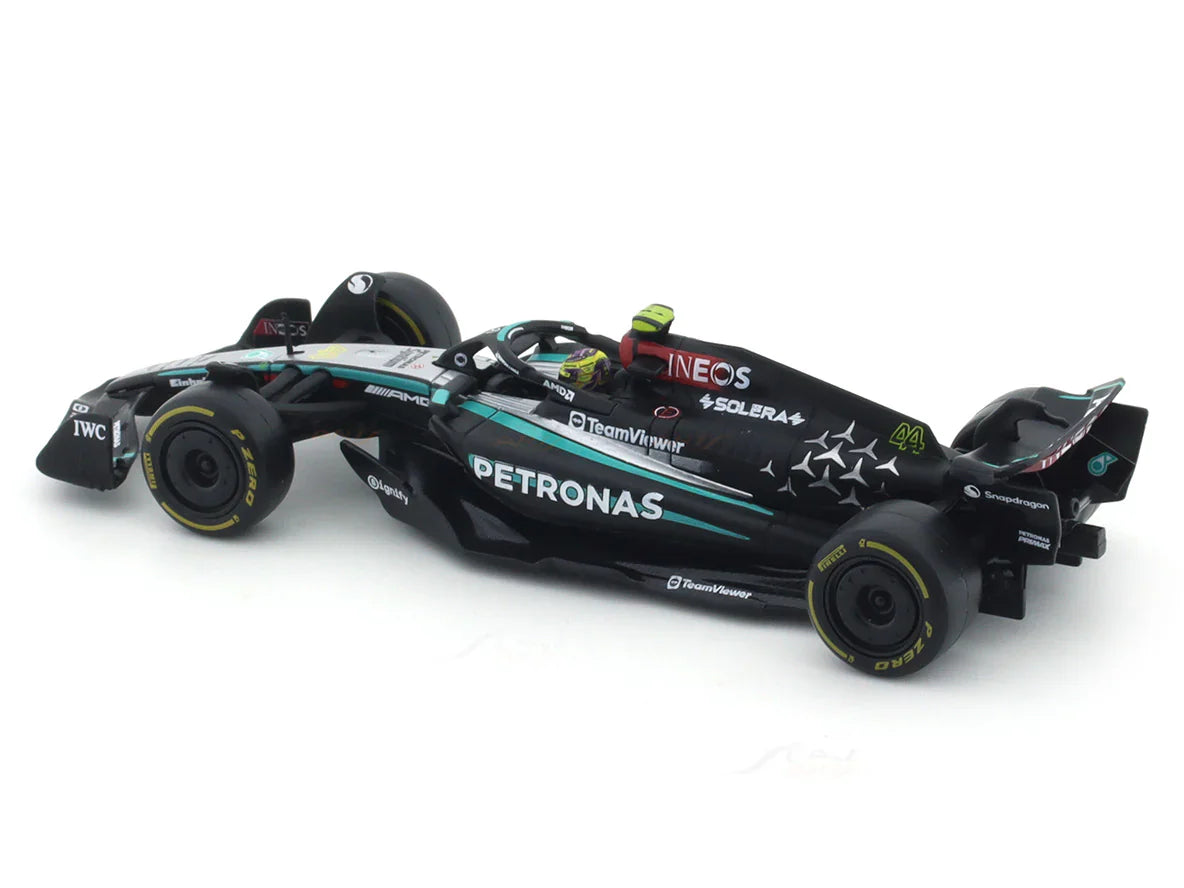 2024 Mercedes-AMG W15 No. 44 Lewis Hamilton 1:43 Bburago Formula 1 diecast scale model car