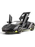 Lamborghini Metal Diecast Car - Black - Medium Size - Toyloft