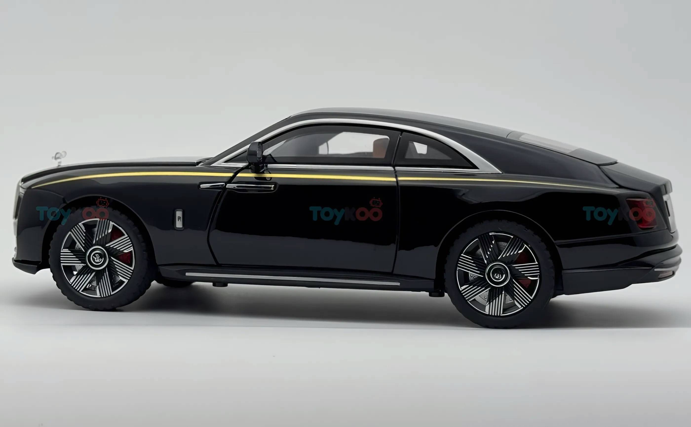 Rolls Royce Spectre 1:18 diecast scale model car collectible - Big Size