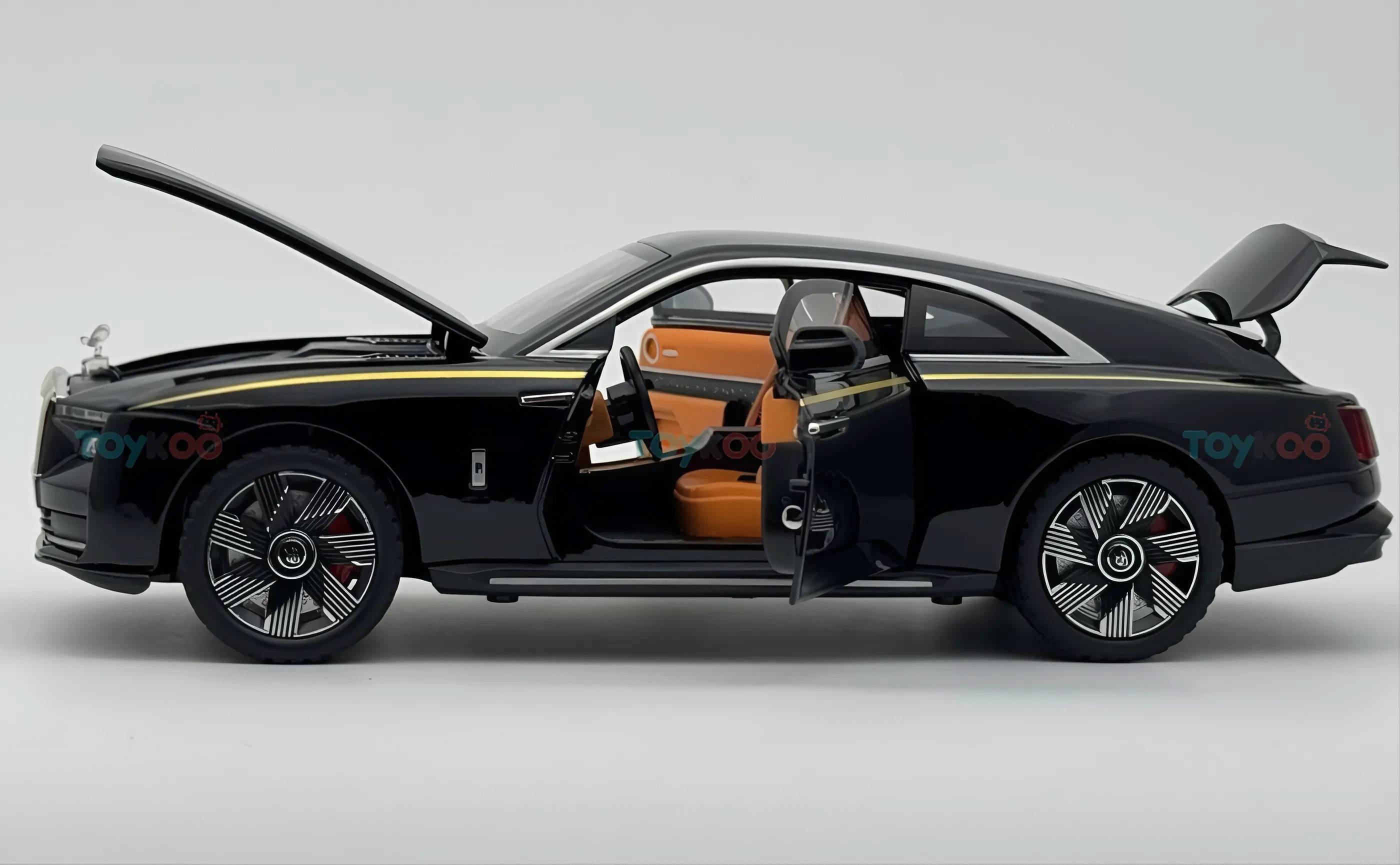 Rolls Royce Spectre 1:18 diecast scale model car collectible - Big Size