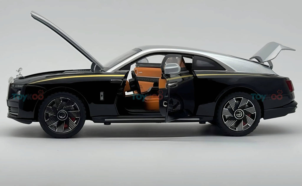 Rolls Royce Spectre 1:18 diecast scale model car collectible - Big Size